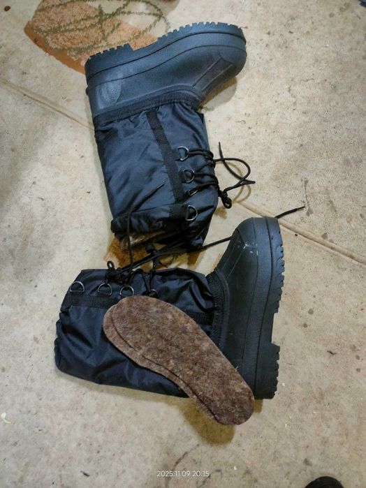 Зимние ботинки валенки