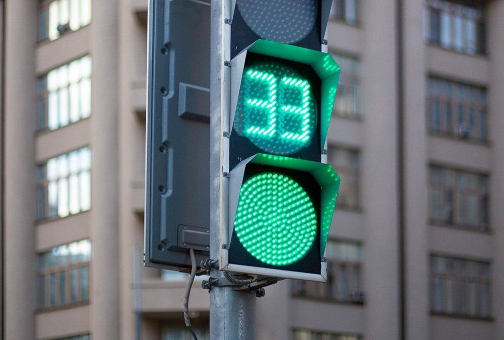Светофор установка монтаж