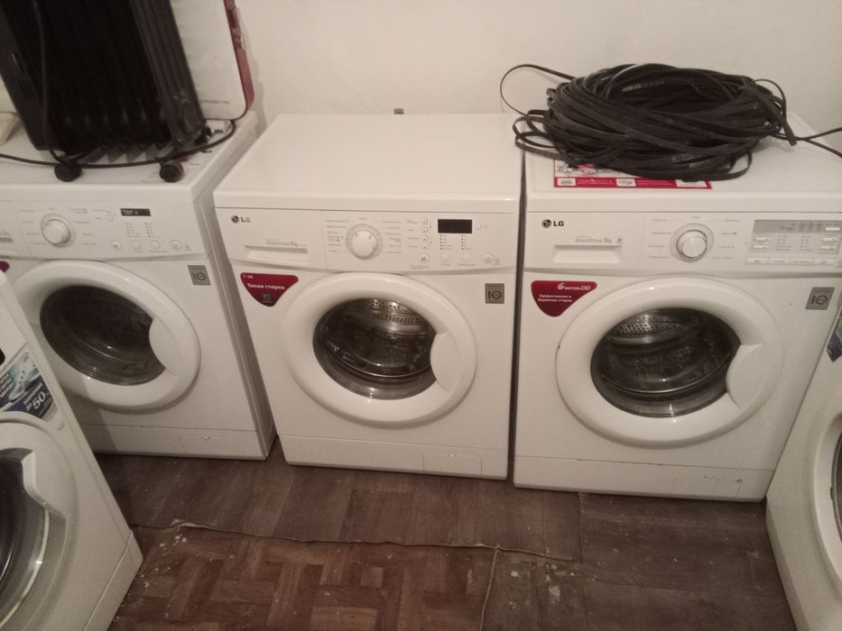 Стиральные машины автомат разные варианты и цены разные в Алматы