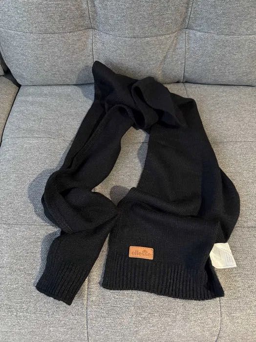 Нов черен шал Elesse унисекс за зимата и ски