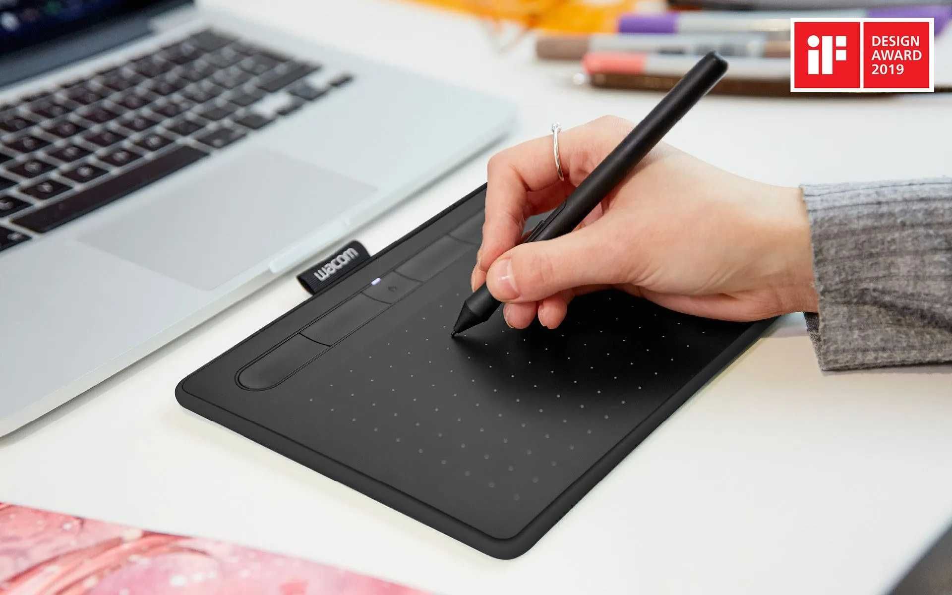 Графический планшет Wacom Intuos S Модель CTL4100WLK размер A6