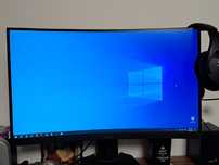 Monitor DELL 165 hz curbat