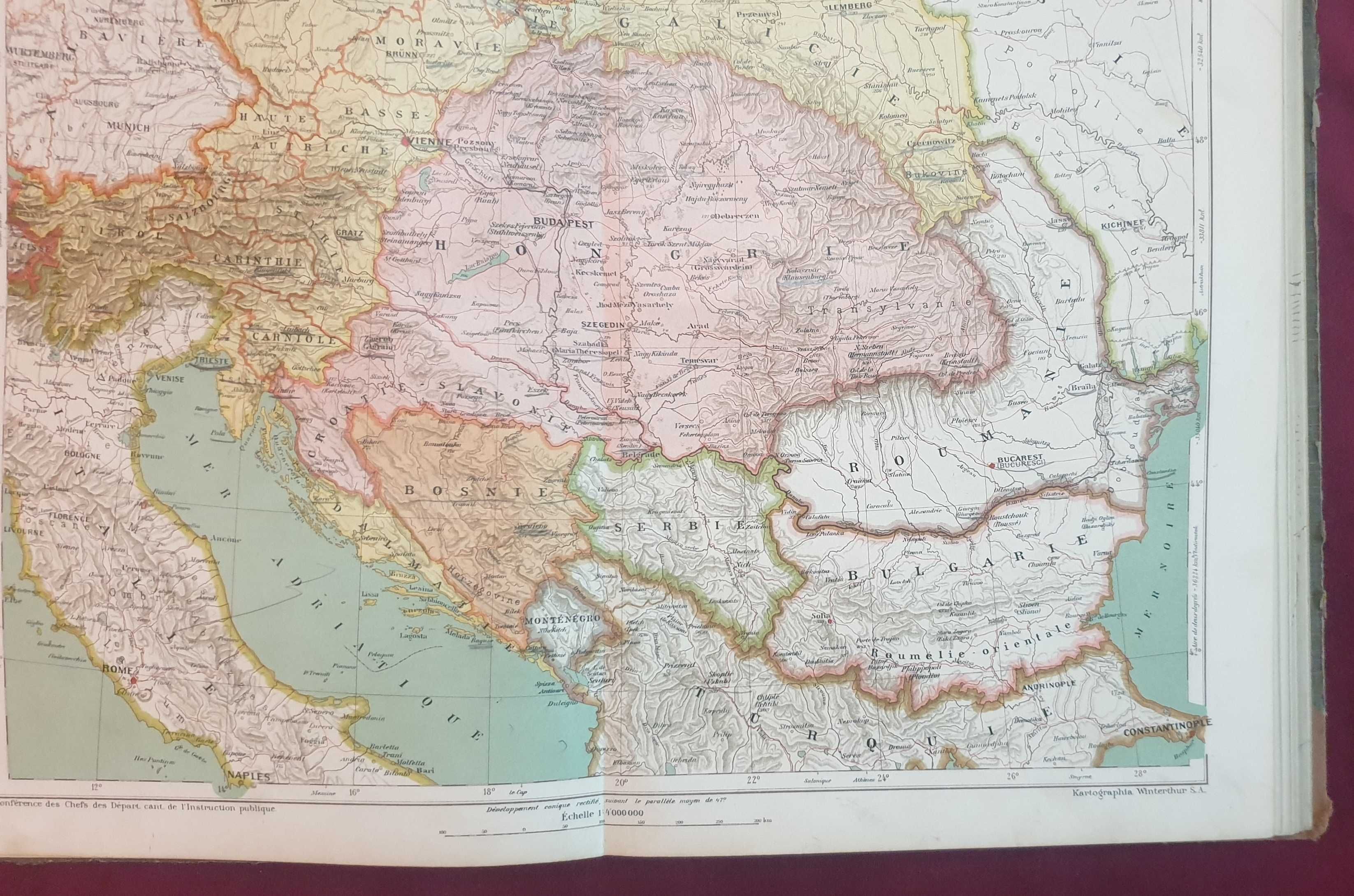 Атлас на света от 1911та година