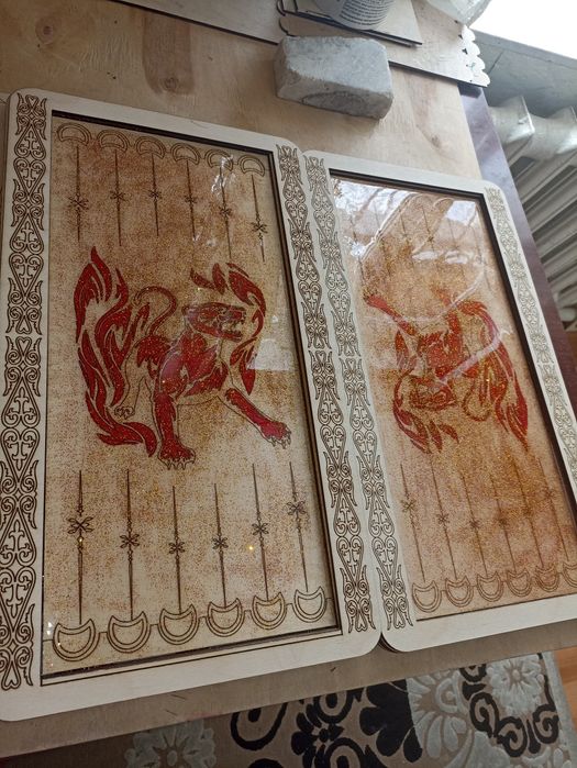 Нарды ручная работа