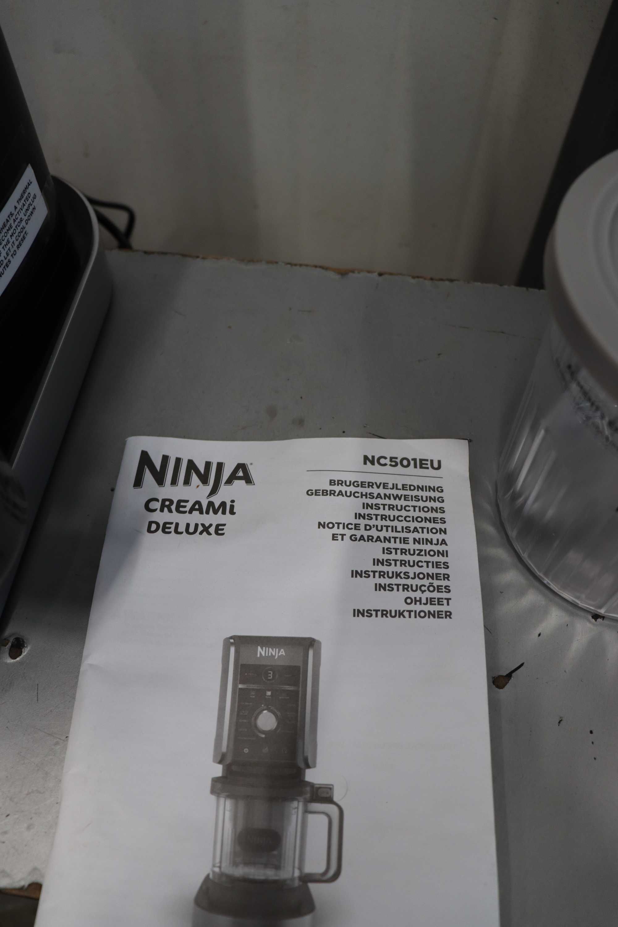 Ninja NC501 CREAMi Deluxe 11в1 сладолед, сорбета, смутита,зам. напитки