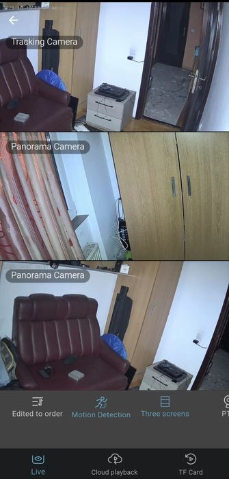 Camera supraveghiere 3 lentile 15mp zoom 5x