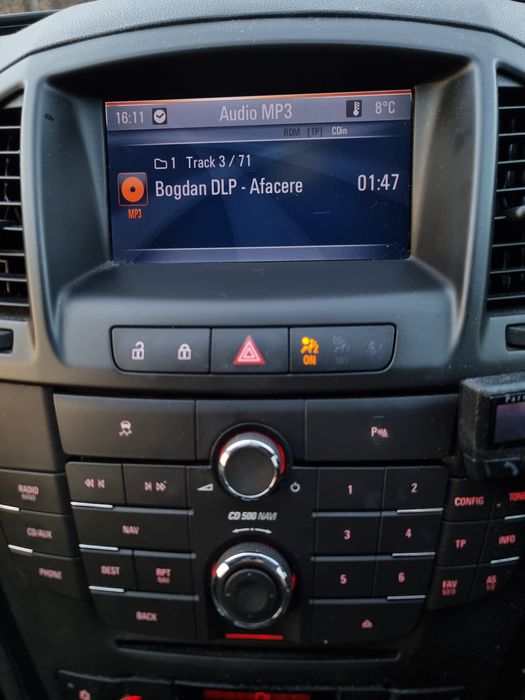 Navigatie color opel insignia