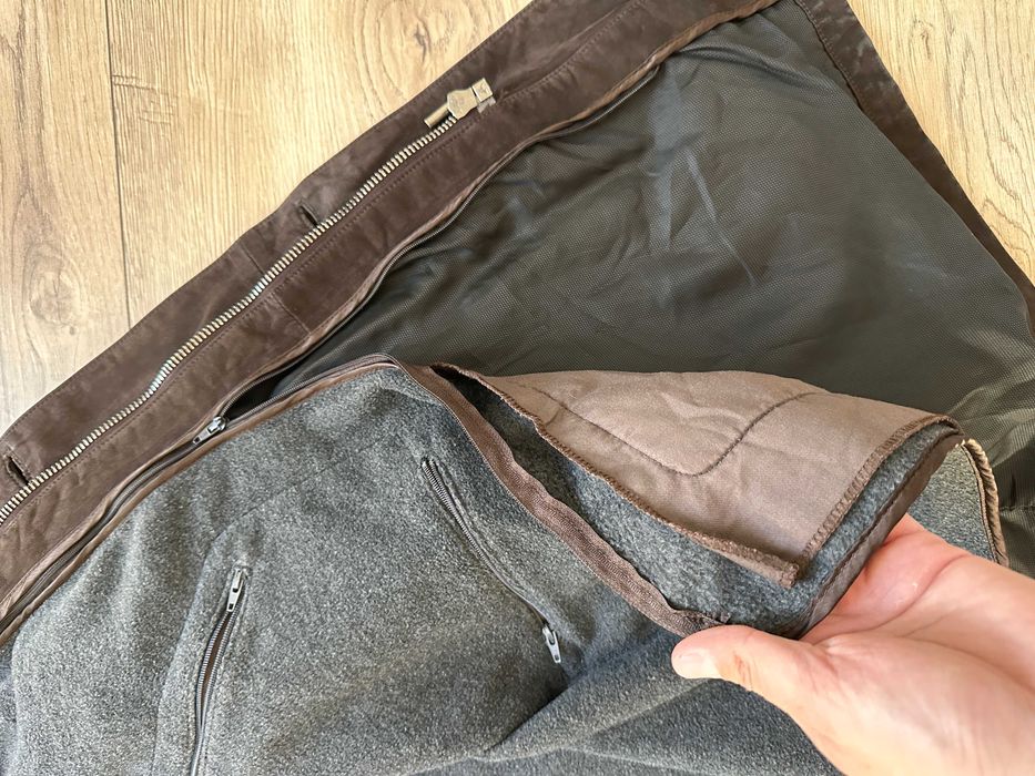 Geaca Piele Made in Italy Maro Barbati | Marime 60 (XXL)