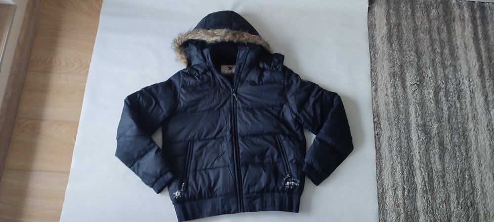 Яке с естествен пух Salewa -S,The north  face -S кафяво естествен пух