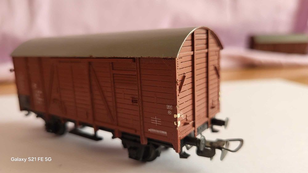 Piko H0 5/6446/010 vagon marfă acoperit Tonnendachwagen 112 8404-3 DR