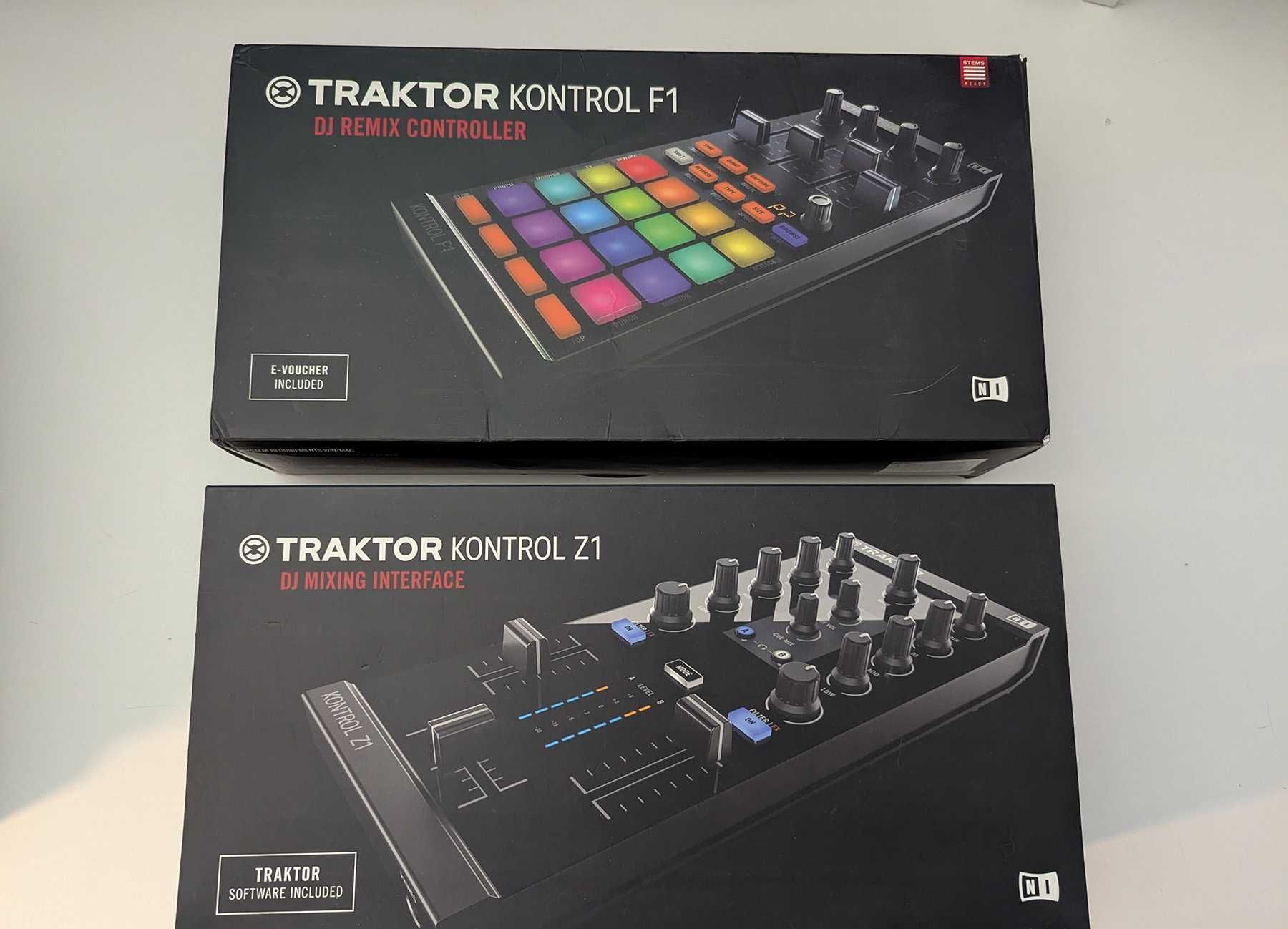 Native Instruments Traktor F1 / Z1 & 2 x X1  DJ Setup