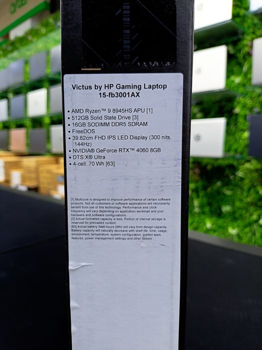 HP Victus Ryzen9 4060