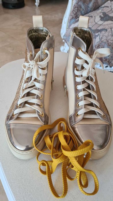 Sneakers piele naturală damă Loretta Pettinari