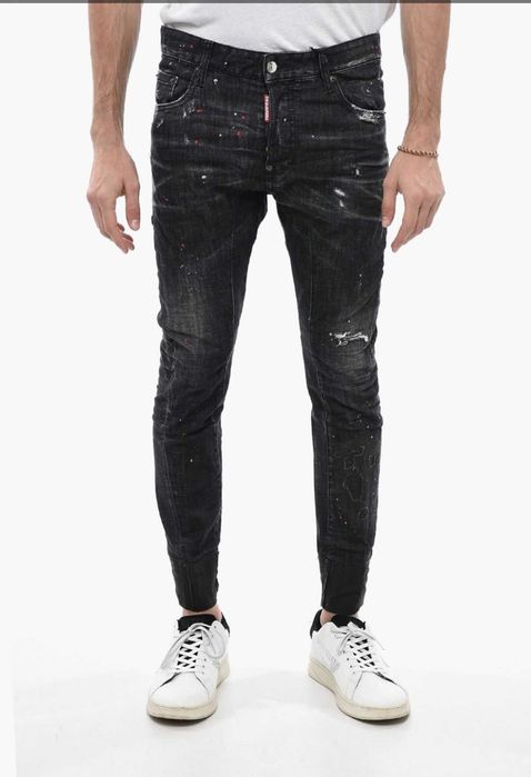 Dsquared2 blugi Tidy Biker Jean 48 italy, sau M, retail 725 euro