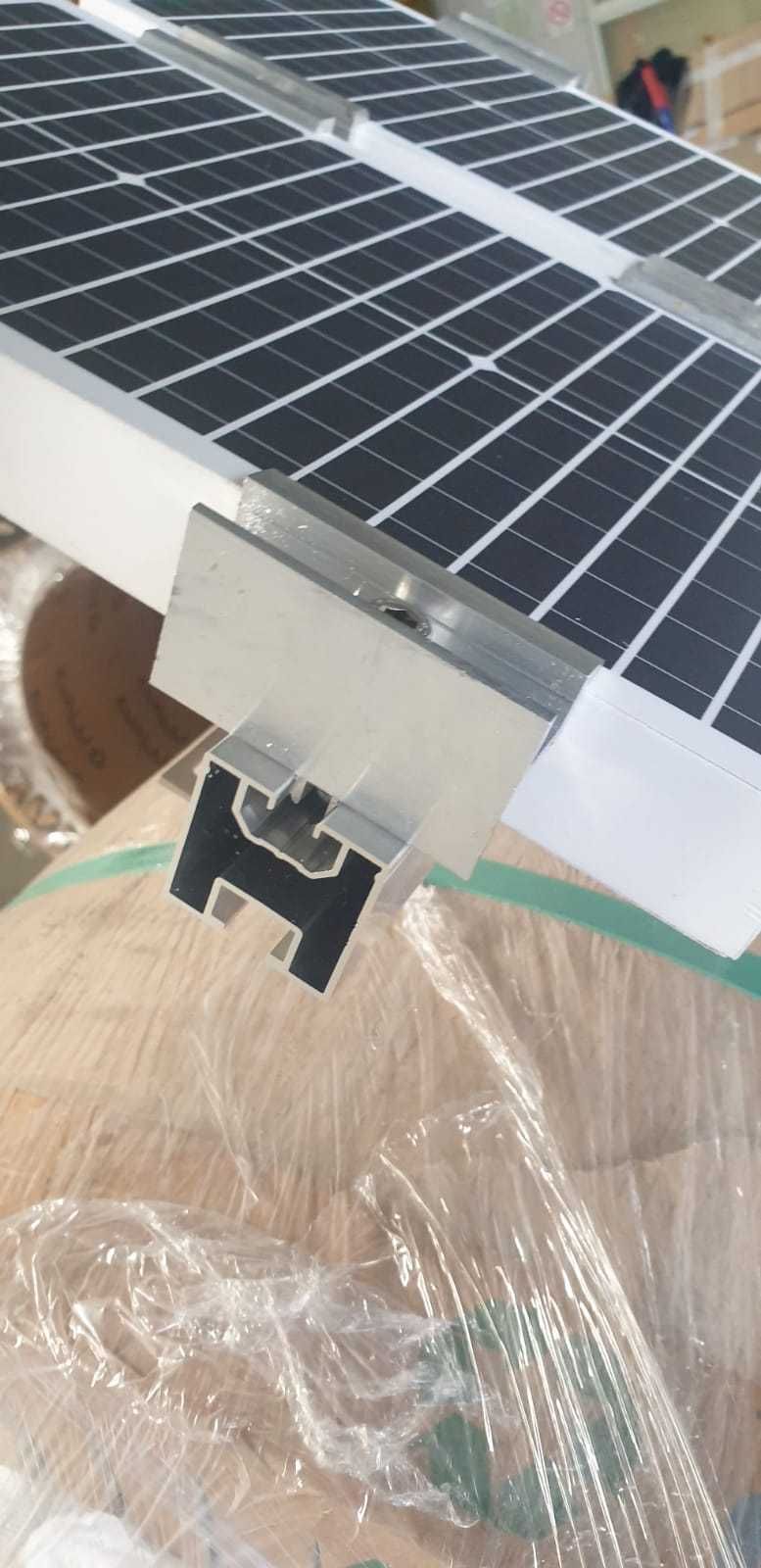 Profil aluminiu panouri fotovoltaice 40x40mm sina panouri solare
