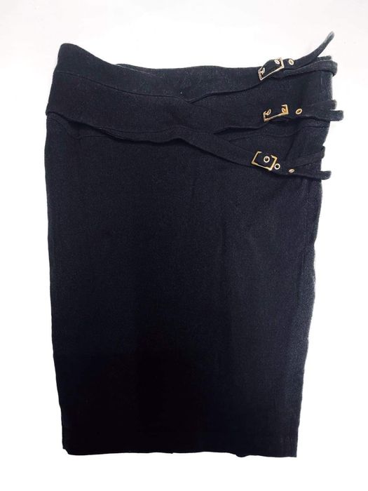 Fusta Dolce Gabbana D&G office lana neagra originala