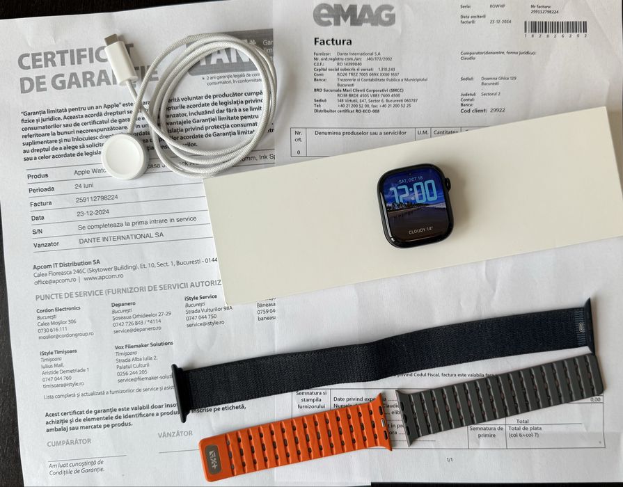 Apple watch 10 - 46mm in garantie