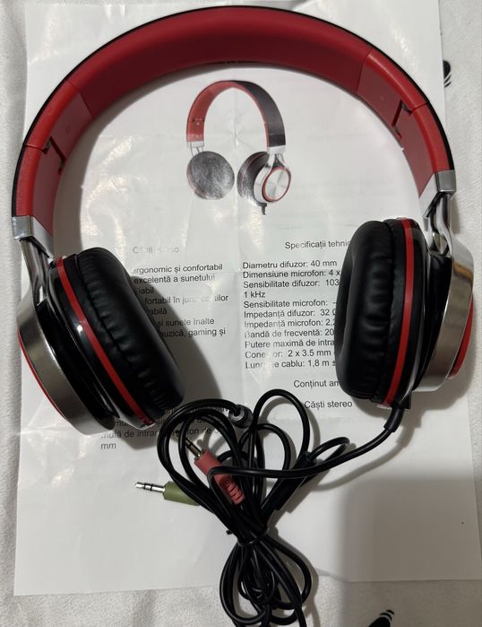 Casti cu fir, Spacer, utilizare multimedia, microfon pe fir.