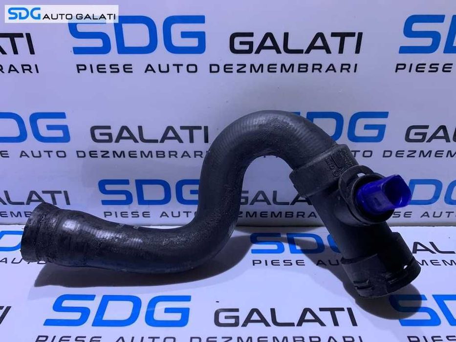 Furtun Conducta Traseu Apa Lichid Racire Motor Antigel cu Senzor Temperatura VW Passat B5 2.5 TDI V6 AFB AKN 1997 - 2001 Cod 4B0121049D
