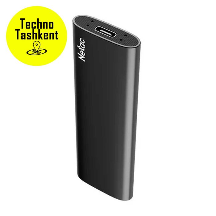 Внешний SSD накопитель 500 ГБ Netac Z SLIM USB 3.2 Gen2 10Gbps, Type-C