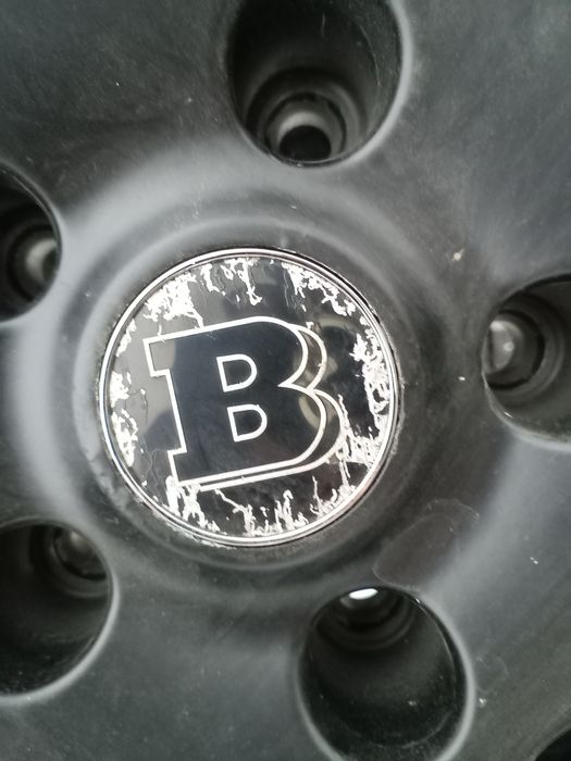 *Зимние шины с шипами + диски Brabus*