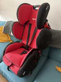 Детско столче Recaro Young Sport Hero Ruby 1/2/3 група много запазено