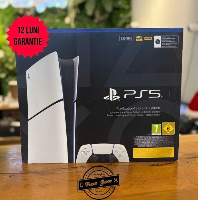 PlayStation 5 Slim 825GB Digital Edition - GARANTIE 12 LUNI | TrueGSM