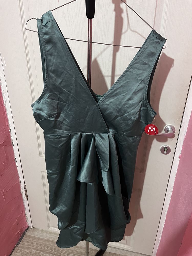 Rochie scurta verde