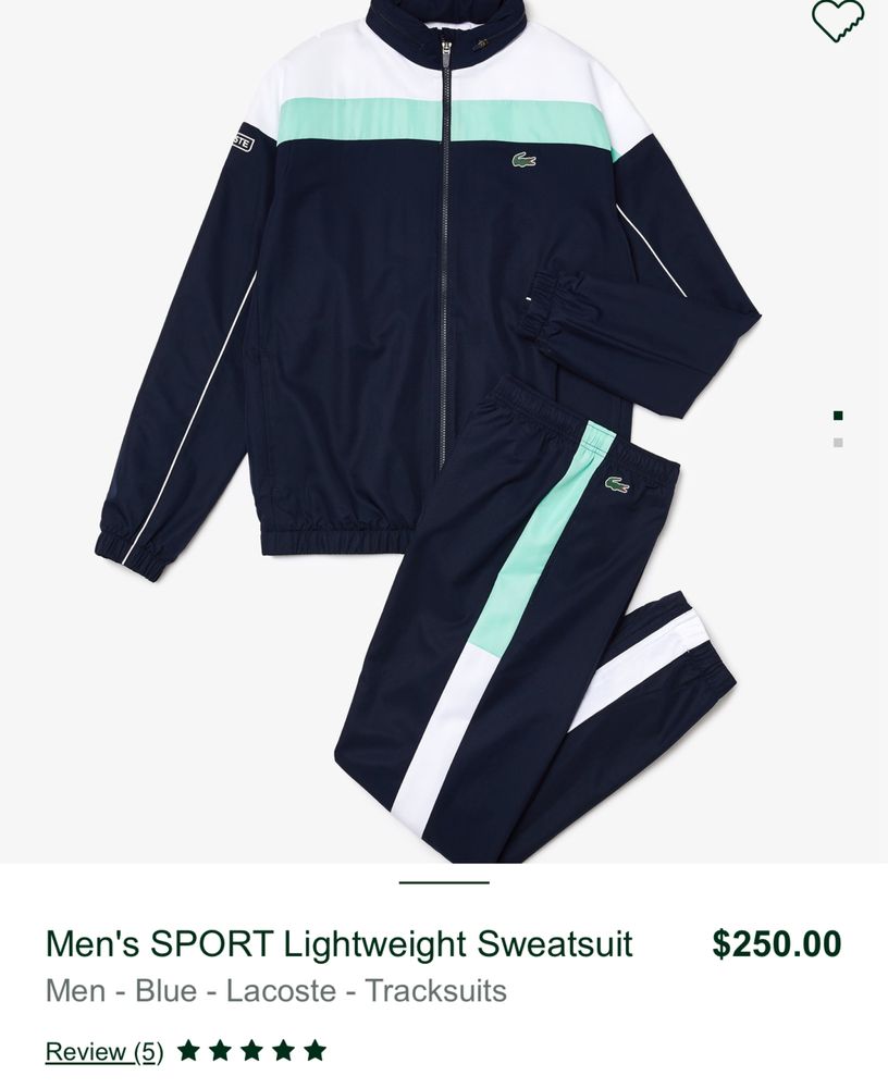 Спортивный костюм LACOSTE оригинал