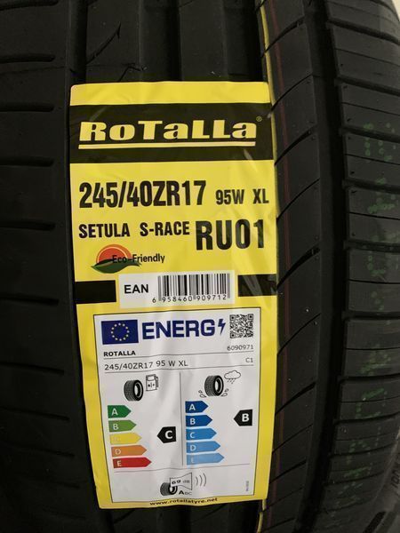 Нови летни гуми ROTALLA SETULA S-RACE RU01 245/40R17 95W XL НОВ DOT