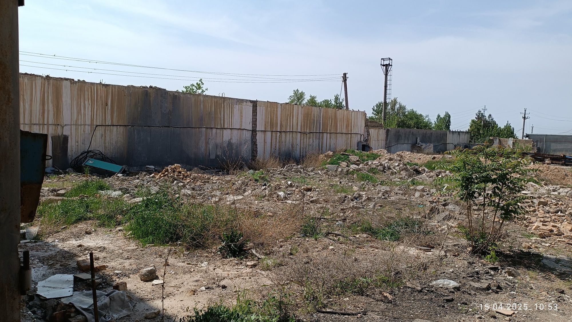 Продается база в Чирчике земля 20,26