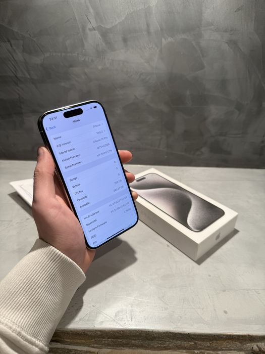 КАТО ЧИСТО НОВ Iphone 15 Pro + гаранция