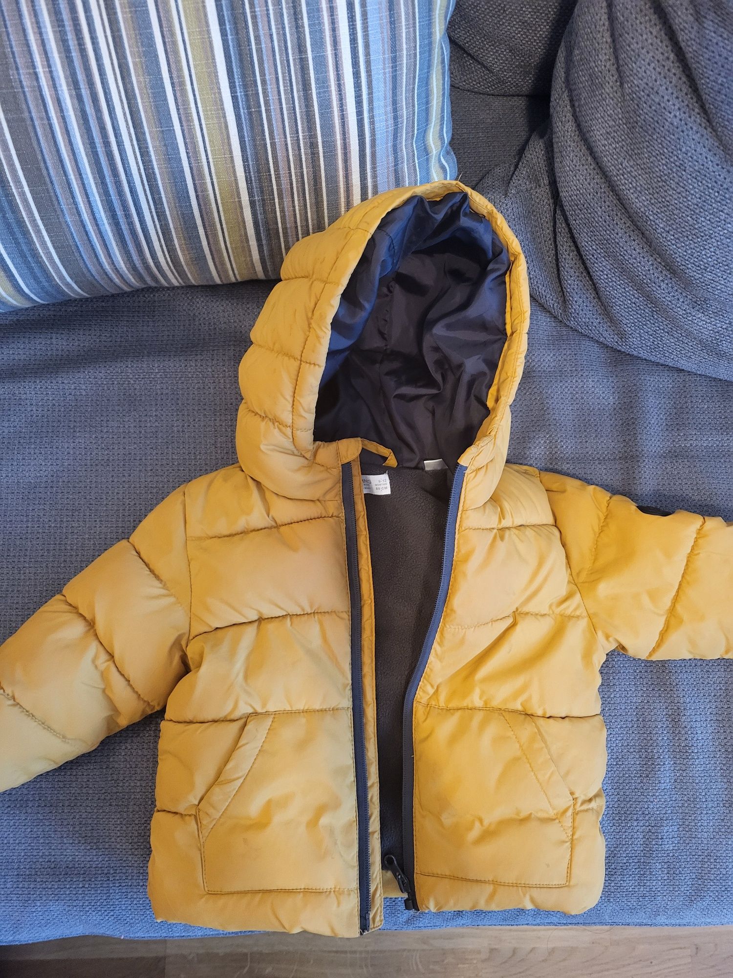 Зимни якета Mango и H&M размер 80 см