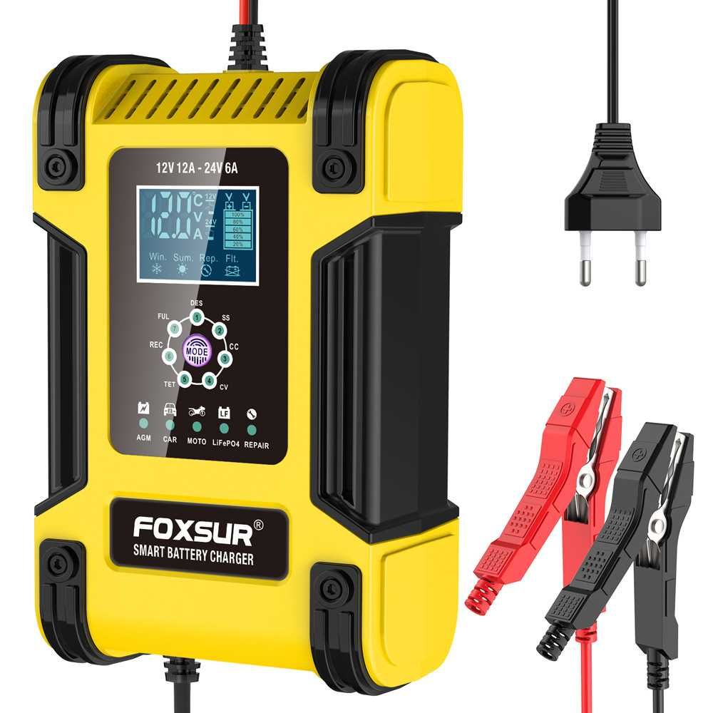 Импульсное зарядное устройство Foxsur FBC122412D