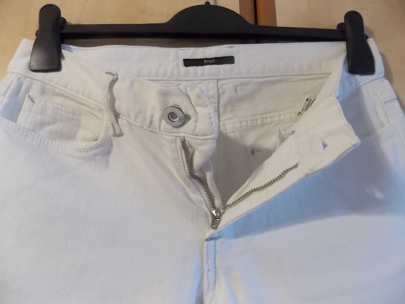 Blugi albi Hugo Boss mas 28/34, pantaloni MDutii mas 30/40 = 50 lei