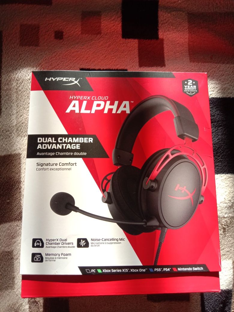 Наушники Hyperx Cloud Alpha
