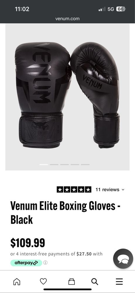 Venum 14oz боксови ръкавици чисто нови