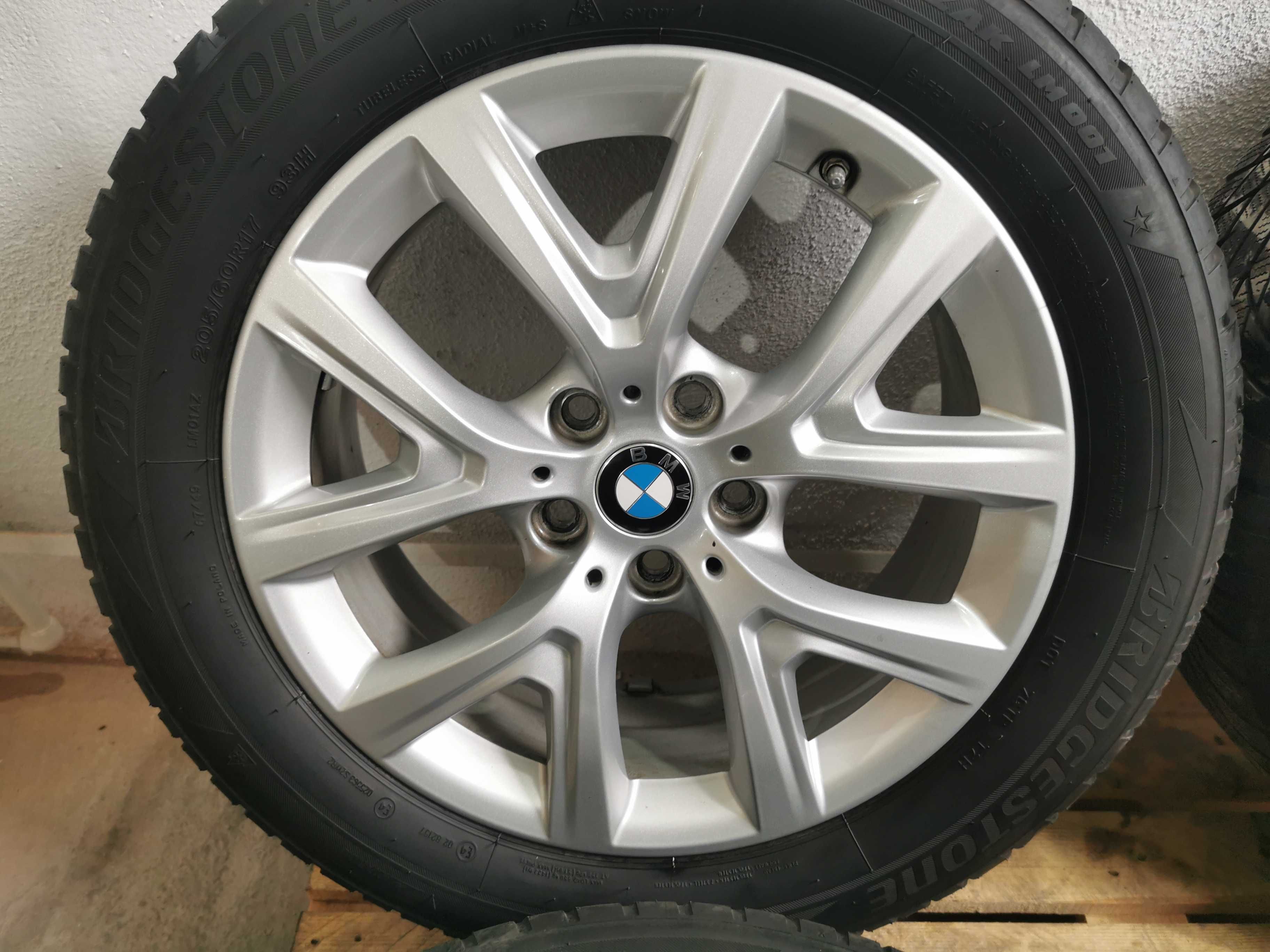 Jante Originale BMW X1/X2 R 17 cu anvelope de iarna