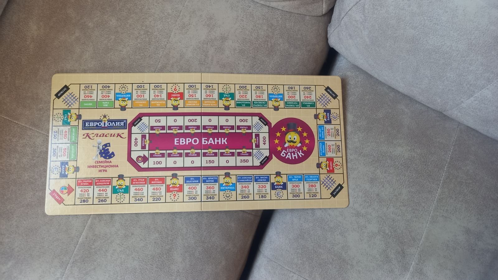 Настолна игра Европолия класик