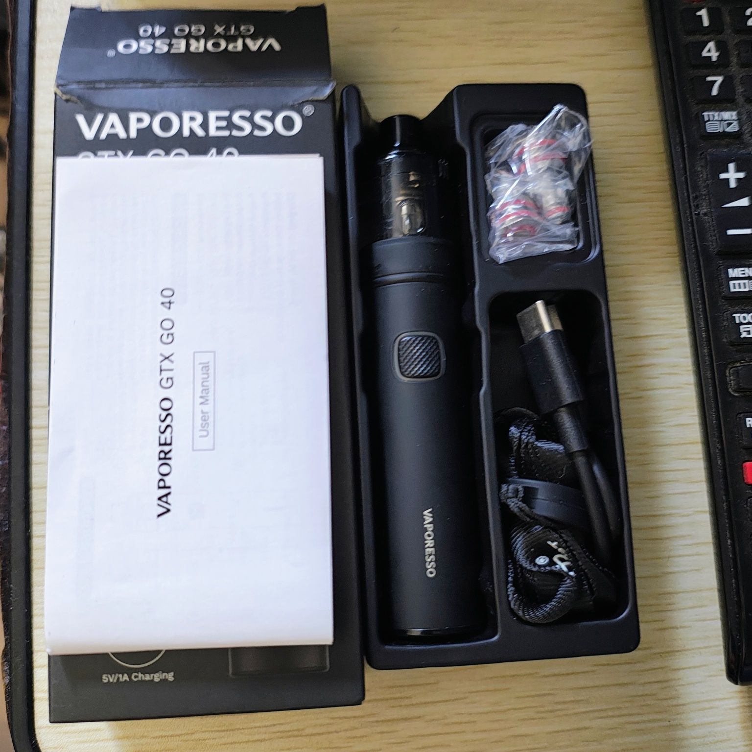 Vaporesso GTX GO 40 cu 3 rezistențe noi la cutie