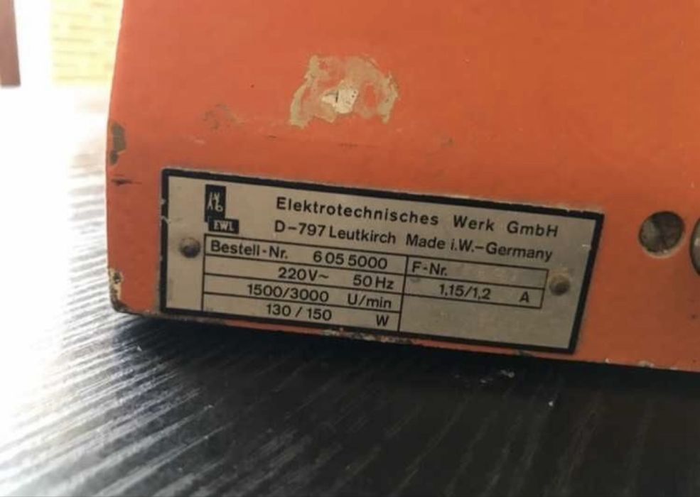 Motor lustruit Wassermann Kavo laborator tehnica dentara lustru