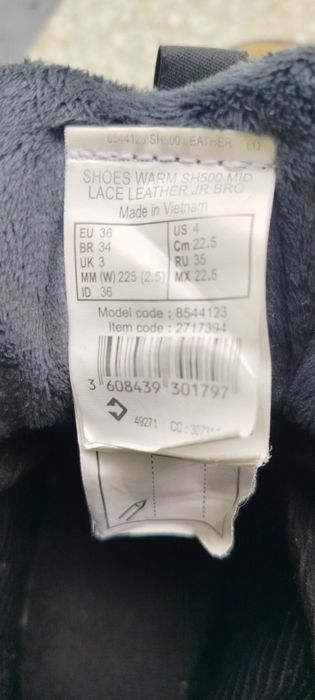 Детски зимни обувки Quechua, 36