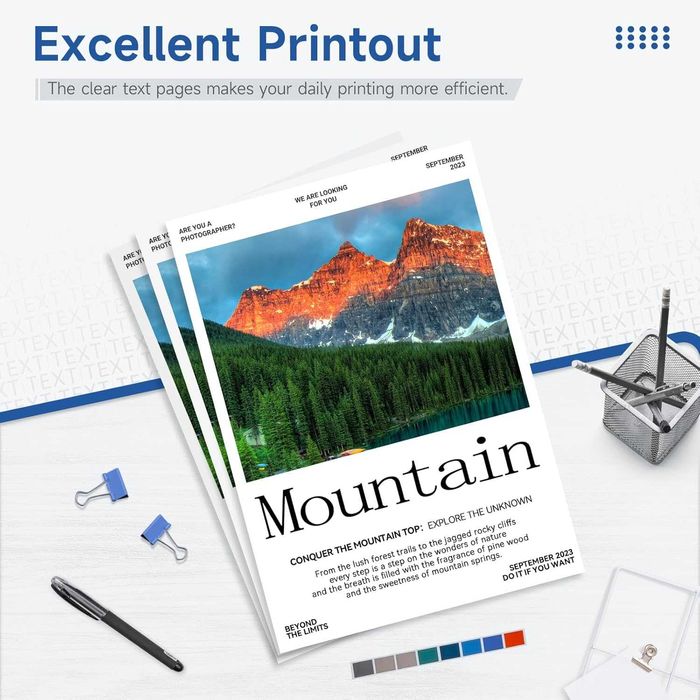 DRPRINTON 304XL Мастилени касети - 2 броя (черна и трицветна) за НР