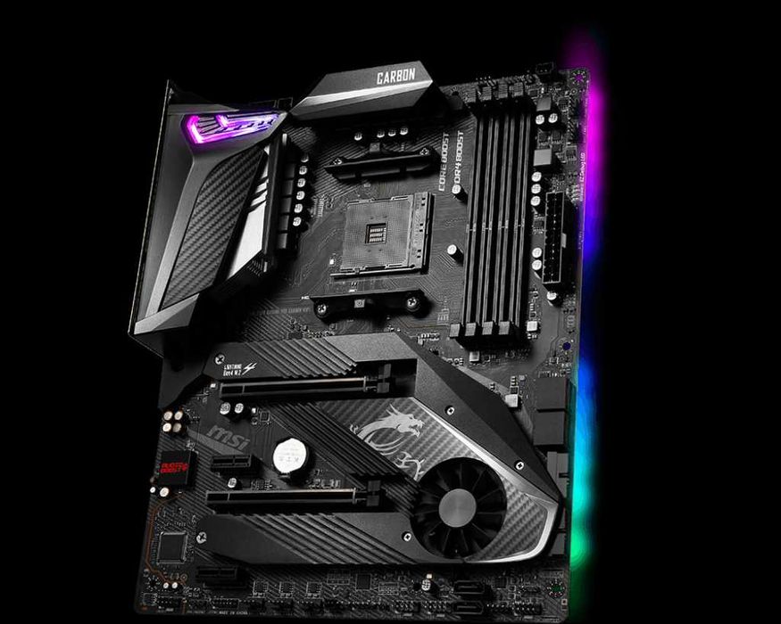 Дънна платка MSI MPG X570 GAMING PRO CARBON WIFI, сокет АМ4