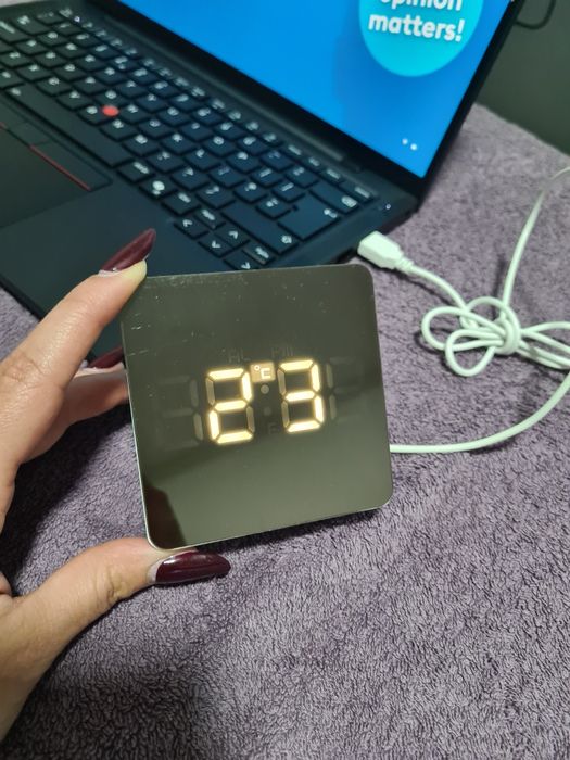 Ceas Desteptator LED, Camry, CR1150, Afisare Data, Temperatura Ambient