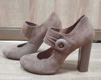 Туфли женские, замшевые, Basconi, размер 39