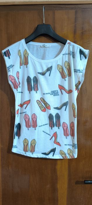 Тениска Sateen с къс ръкав