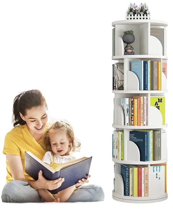 Vând raft pentru cărți rotativ