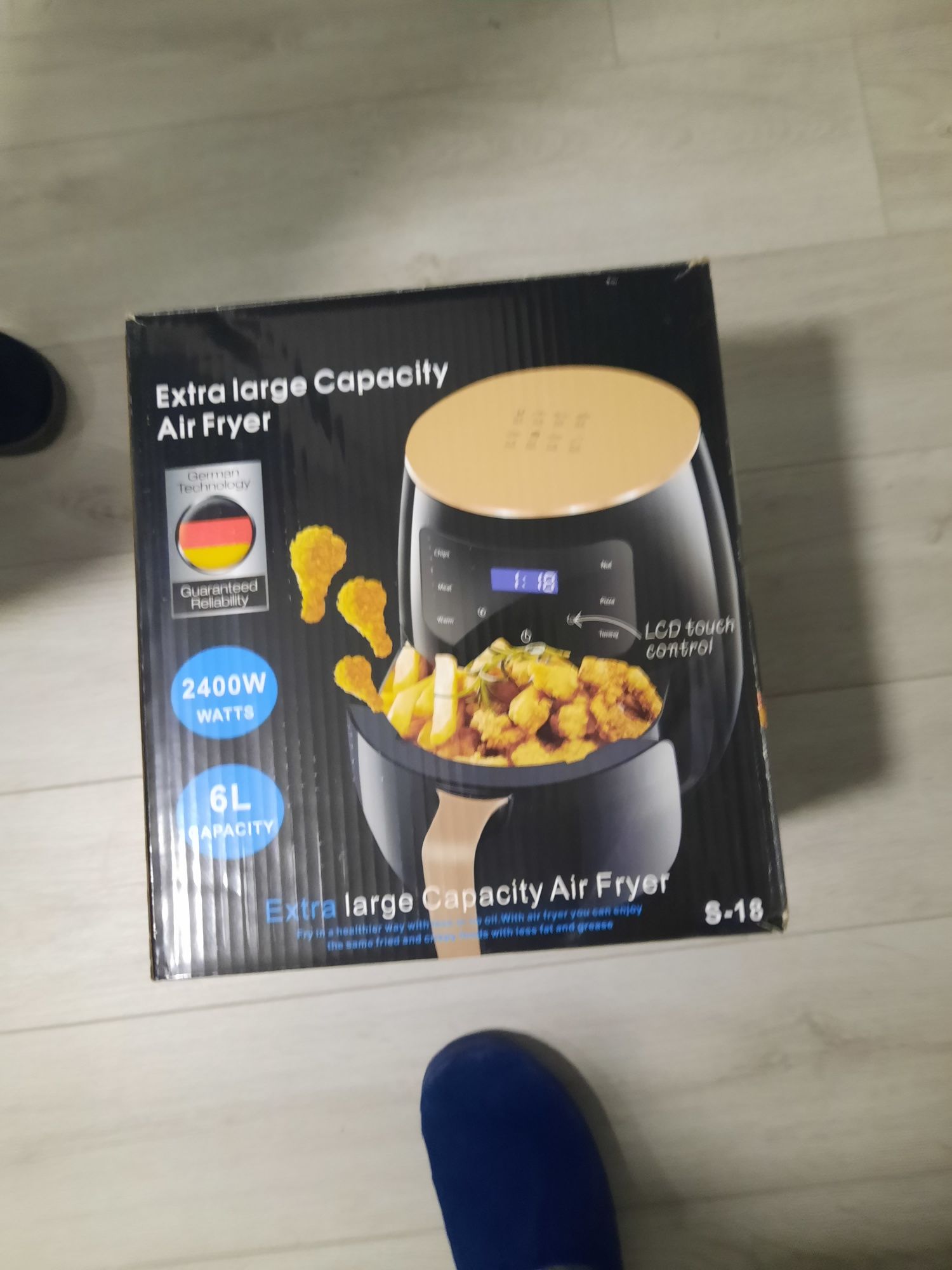 Уред за готвене с горещ въздух(AIR FRYER)