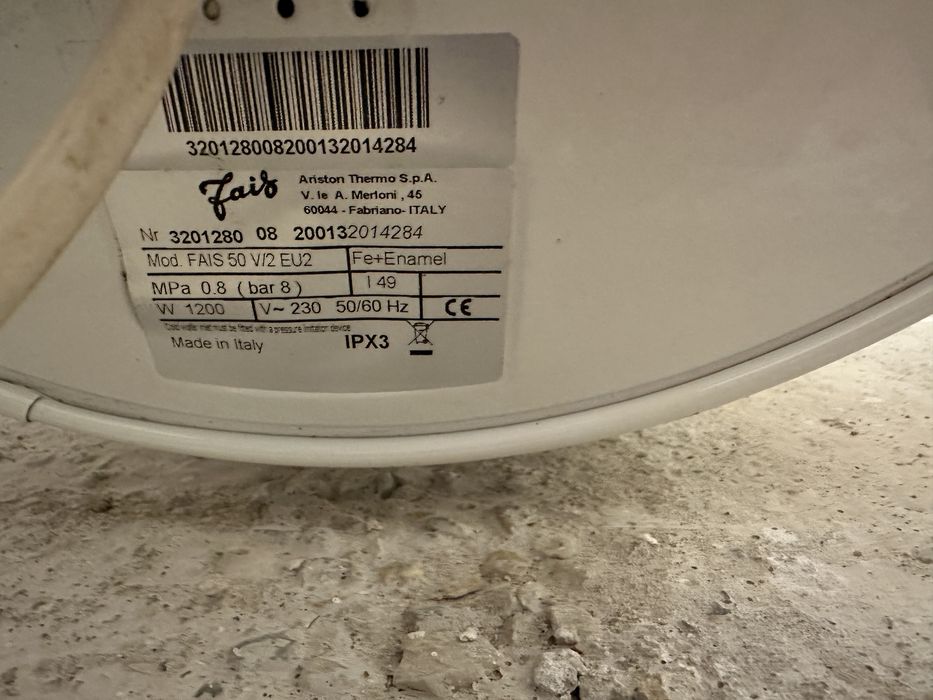 Boiler electric Fais Ariston 50 litri